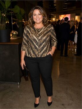 🌸 Hamilton Animal-Print Top in Brown and Black